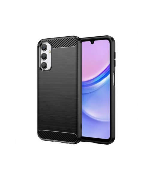 Husa Samsung Galaxy A15, Carbon Pro, Negru